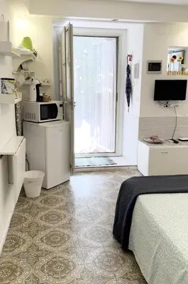 Cucina o angolo cottura di La Casetta di Nellish