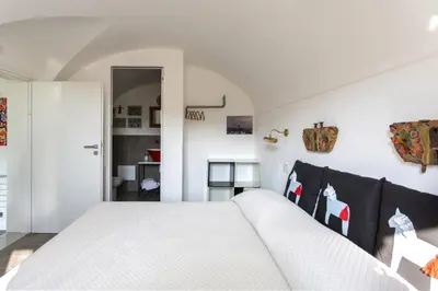 Letto o letti in una camera di ModicaFreakhouse