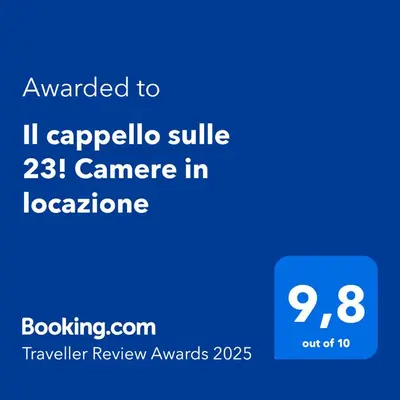 Certificato, attestato, insegna o altro documento esposto da Il cappello sulle 23! Camere in affitto breve