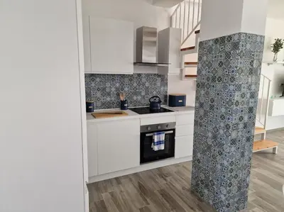 Cucina o angolo cottura di Casa del Sole Marzamemi Borgo 84