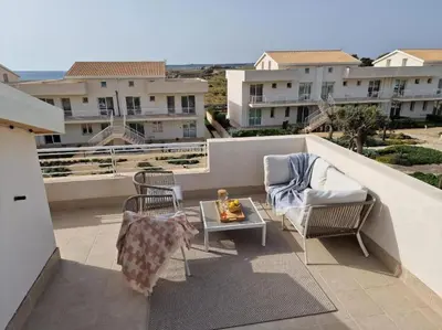 Balcone o terrazza di Casa del Sole Marzamemi Borgo 84