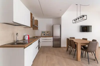 Cucina o angolo cottura di Russu Suli Apartments by Wonderful Italy