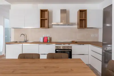 Cucina o angolo cottura di Russu Suli Apartments by Wonderful Italy