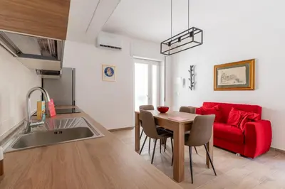 Cucina o angolo cottura di Russu Suli Apartments by Wonderful Italy