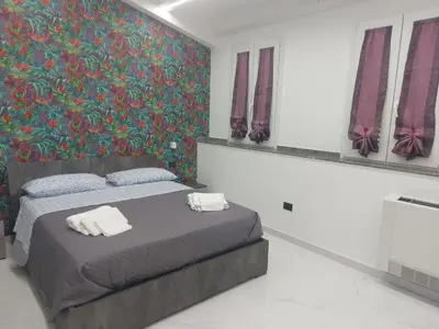 Letto o letti in una camera di Sweet home