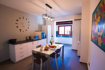 Cucina o angolo cottura di Bellavista Casa Vacanze