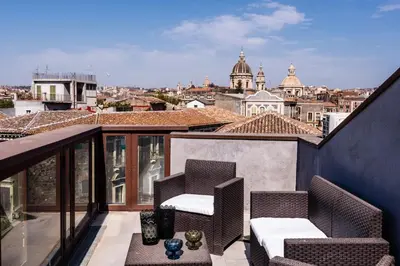 Balcone o terrazza di Vecchio Bastione with Terrace by Wonderful Italy