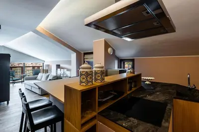 Cucina o angolo cottura di Vecchio Bastione with Terrace by Wonderful Italy