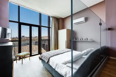 Letto o letti in una camera di Vecchio Bastione with Terrace by Wonderful Italy