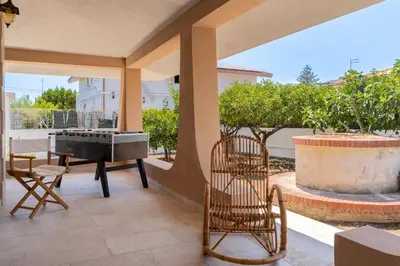 Patio o area all'aperto di Villa Bali with Pool by Wonderful Italy