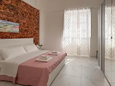Letto o letti in una camera di Le 3 gemme
