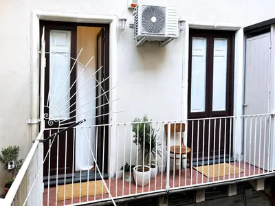 Balcone o terrazza di La Formica - Catania City Center Apartment