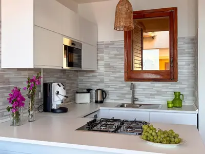 Cucina o angolo cottura di Aldo beach House