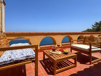 Balcone o terrazza di Aldo beach House