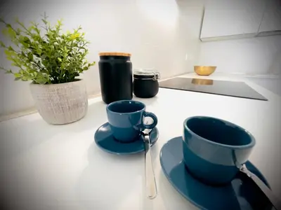 Set per la preparazione di tè e caffè presso Ortigia House Salomone