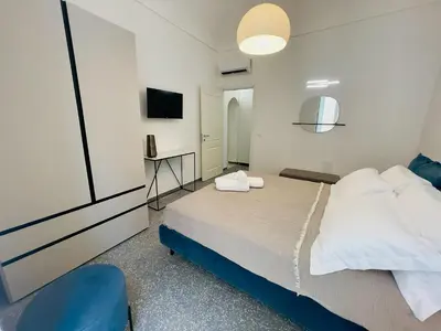 Letto o letti in una camera di La Casa Di Re Salomone