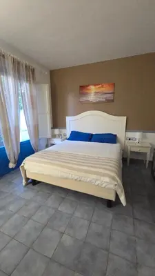 Letto o letti in una camera di La casa del borgo