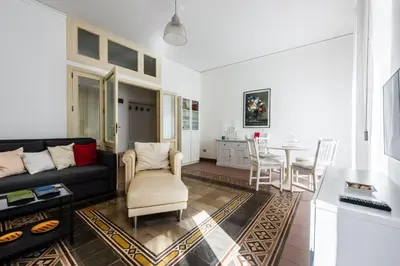 Area soggiorno di Siracusa Marina Apartment by Wonderful Italy