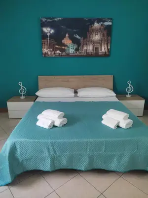 Letto o letti in una camera di Kamurria House