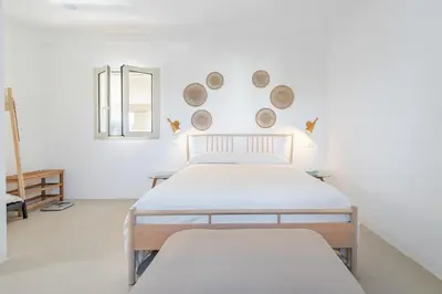 Letto o letti in una camera di Case Luparello