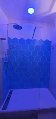 Letto o letti in una camera di Il Porto Segreto