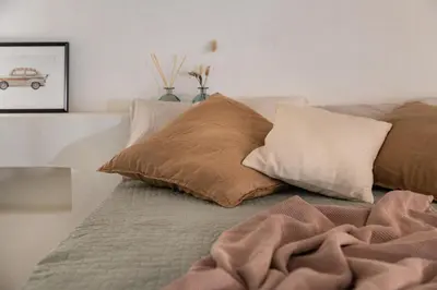Letto o letti in una camera di Vico Palma Apartament