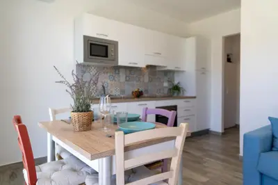 Cucina o angolo cottura di GuestHost - Borgo 84 Marzamemi - Marza Bedda Flat
