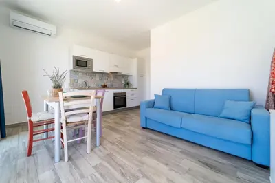 Cucina o angolo cottura di GuestHost - Borgo 84 Marzamemi - Marza Bedda Flat