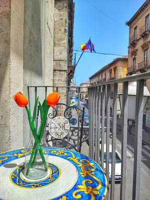 Balcone o terrazza di Appartamento Esclusivo con Vista Duomo e 5 balconi