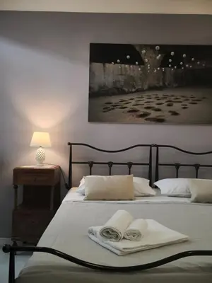Letto o letti in una camera di Bellini House