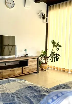 TV o dispositivi per l'intrattenimento presso Villa Iblea - Private Pool & Sunset Hill Views