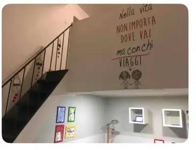 Planimetria di La casa al teatro