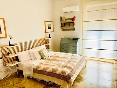 Letto o letti in una camera di Casa Ninni