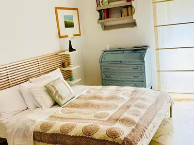 Letto o letti in una camera di Casa Ninni