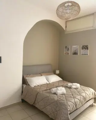 Letto o letti in una camera di Copacabana house