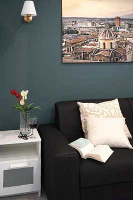 Area soggiorno di Lume Guest House