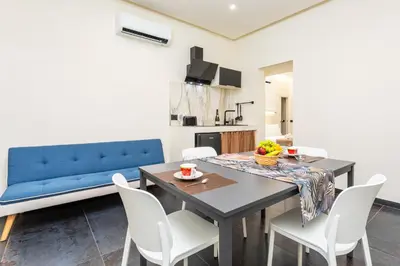 Area soggiorno di Marina Home - Luxury Apartament