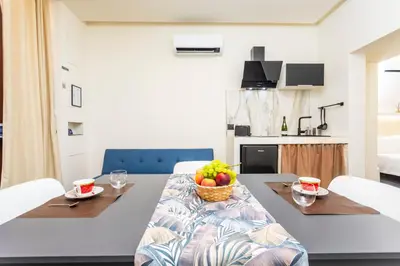 TV o dispositivi per l'intrattenimento presso Marina Home - Luxury Apartament