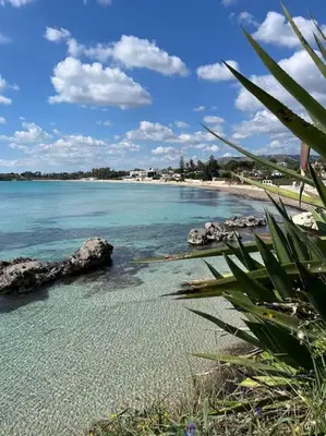 Paesaggio naturale nelle vicinanze della villa