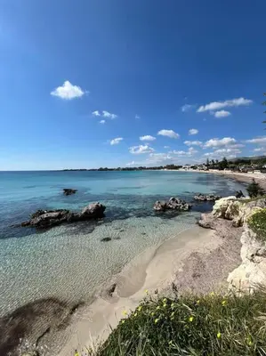 Paesaggio naturale nelle vicinanze della villa