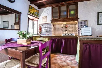 Cucina o angolo cottura di Casa Gisira