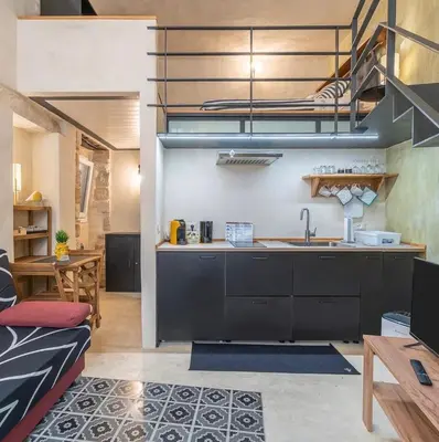 Cucina o angolo cottura di Gargallo Loft in Ortigia