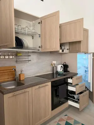 Cucina o angolo cottura di Casa Failla - Das Nest am Meer