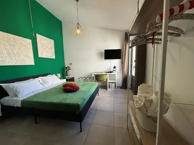 Letto o letti in una camera di Rooftop53