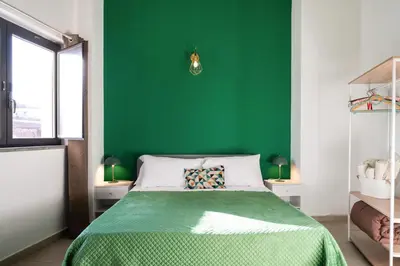 Letto o letti in una camera di Rooftop53