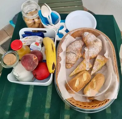 Cibo presso il bed & breakfast o nelle vicinanze