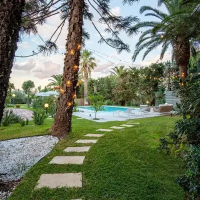 Numeroquattro- Light blue appartamento in Villa con giardino e piscina