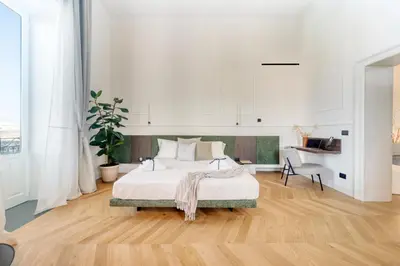 Letto o letti in una camera di THE PLACE Ortigia