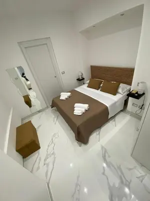 Letto o letti in una camera di Don Peppino House