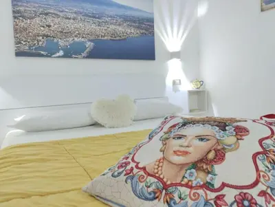 Letto o letti in una camera di MadeinSicily 2